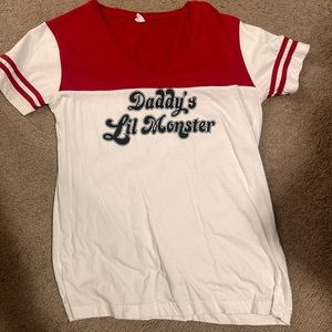 Harley Quinn top and sweater